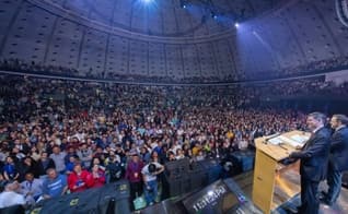 Will Graham na Super Bock Arena do Porto. (Foto: BGEA)