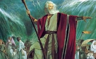 Moisés abre o Mar Vermelho. (Captura de tela/YouTube/Message of Christ)