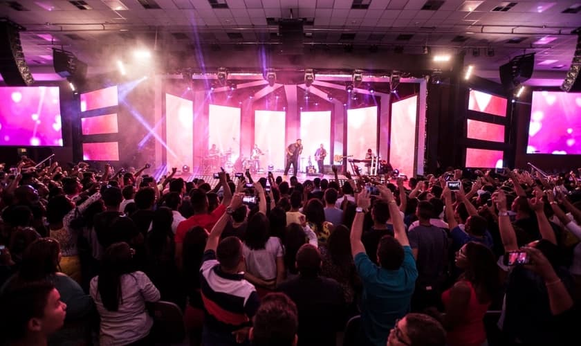 O evento aconteceu na Assembleia de Deus Vitória em Cristo, no Rio de Janeiro (Foto: Divulgação)