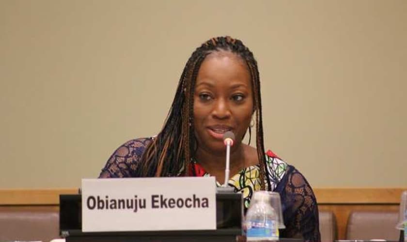 Obianuju Ekeocha é militante pró-vida e ajuda mulheres grávidas, mães solteiras, vítimas de estupros a terem uma opção além do aborto e do ostracismo em seu país. (Imagem: Youtube / Reproduçã)