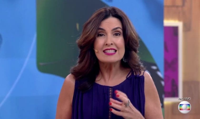 Fátima Bernardes é apresentadora do programa 'Encontro', na Rede Globo. (Imagem: Gshow)