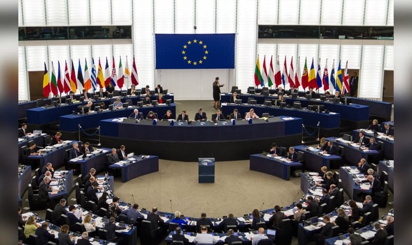 Reunião do Parlamento Europeu. (Foto: Ilustração/Wikimedia Commons/Mehr Demokratie)