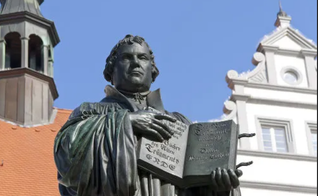 Estátua de Martinho Lutero, reformador protestante do século XV. (Foto: Wikipedia) 