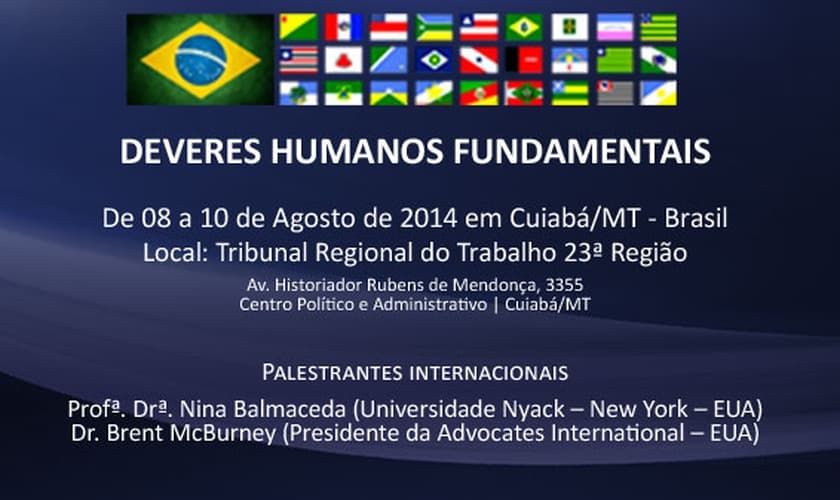 2º ENAJURE acontecerá neste final de semana, em Cuiabá (MT)