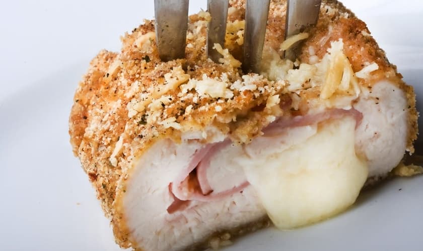 frango crocante recheado