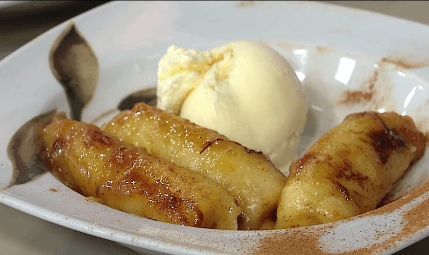 Sobremesa de banana