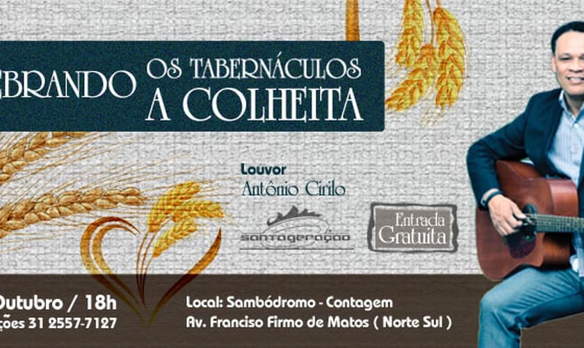 Pr. Antônio Cirilo prepara a realização do “Celebrando os Tabernáculos – A colheita”