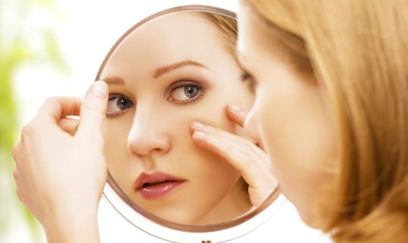 auto-exame nos olhos