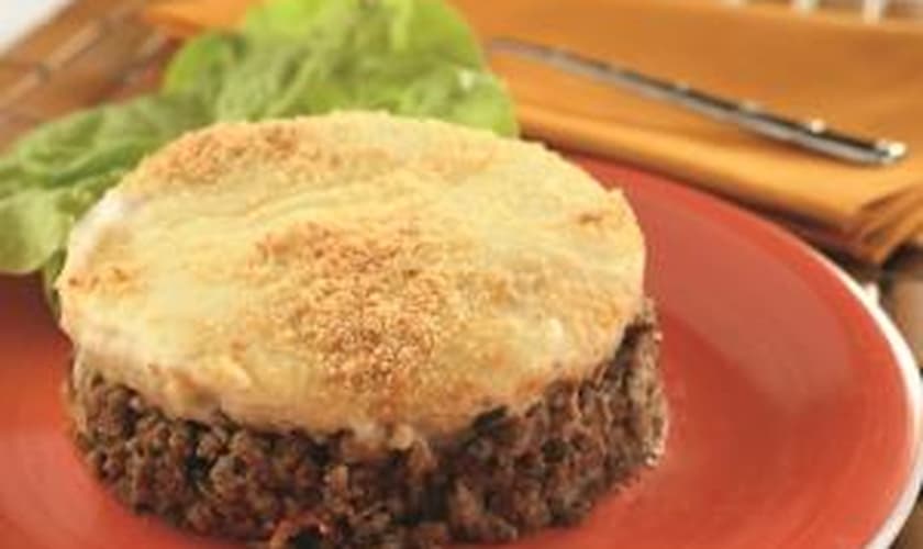 Tortilha de carne moída