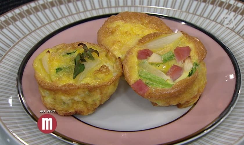 Bolinho salgado com apenas 1 ovo