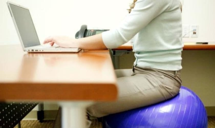 Postura correta com exercícios