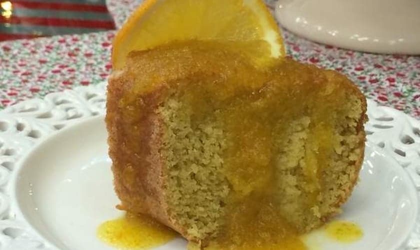 Bolo de laranja funcional e econômico