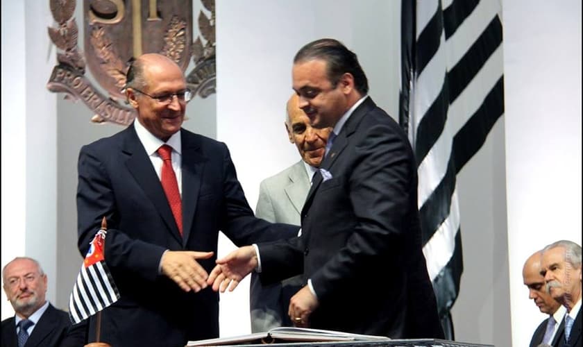 Deputado Roberto de Lucena marca presença na posse do Gov. Geraldo Alckmin; veja as fotos