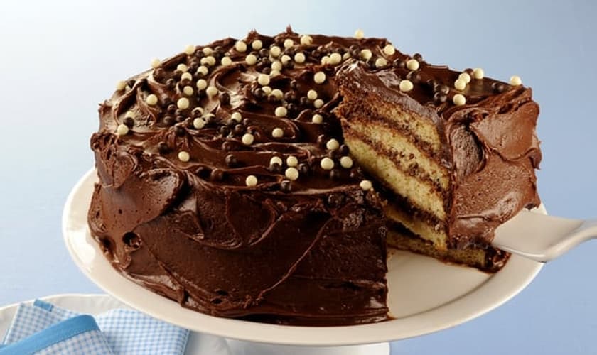 preparação de bolo