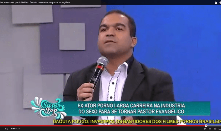 Pastor Giuliano Ferreira Ex-ator pornô