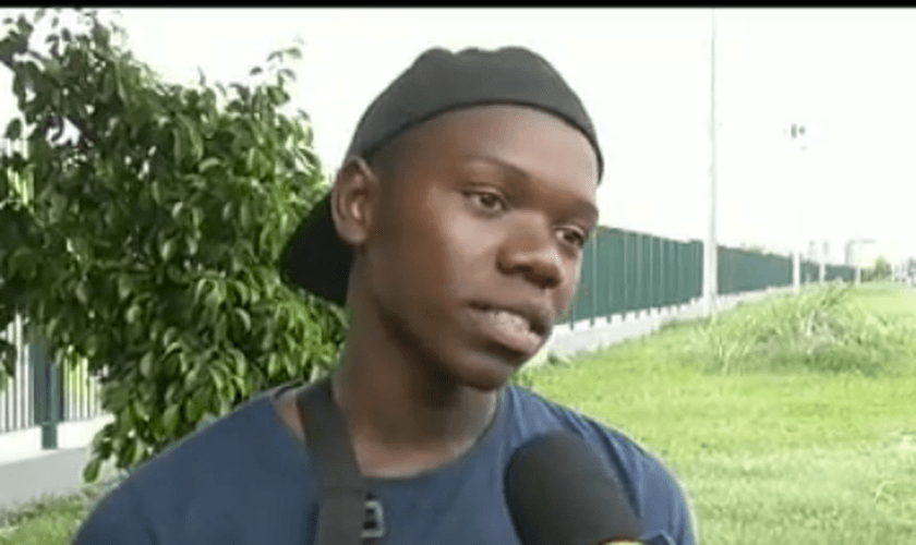 Chaun Jambre de 19 anos, baleado por um erro policial na comunidade da Palmeirinha, em Honório Gurgel, na zona norte do Rio de Janeiro.