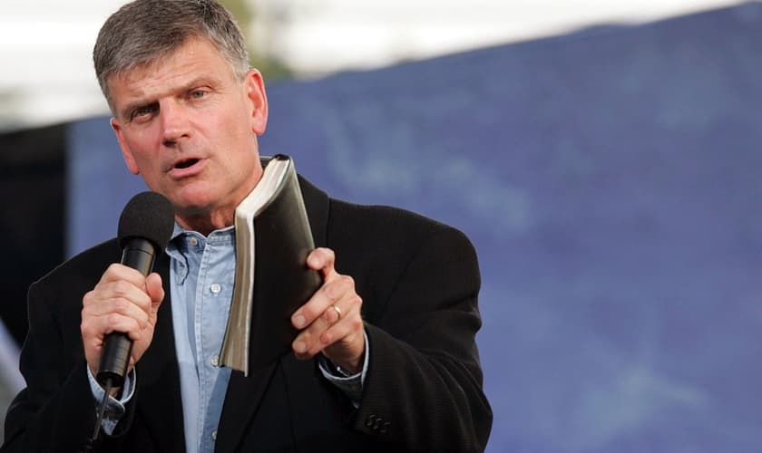 Franklin Graham, um dos evangelistas mais conhecidos do mundo.
