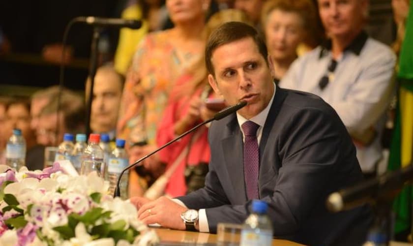 Fernando Capez (PSDB-SP), eleito presidente da Mesa Diretora da Assembleia Legislativa para os próximos 2 anos.