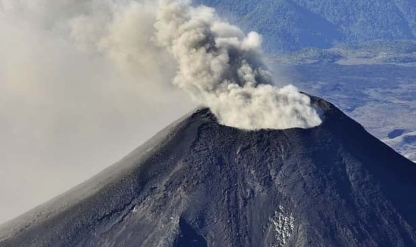 Vulcão Villarrica, no sul do Chile