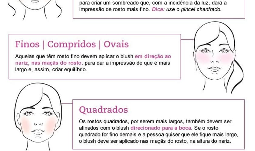 Blush,bronze e iluminador para arrasar na maquiagem