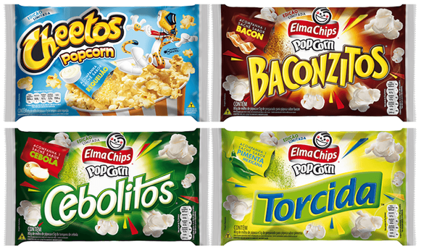 Pipoca de microondas da Elma Chips