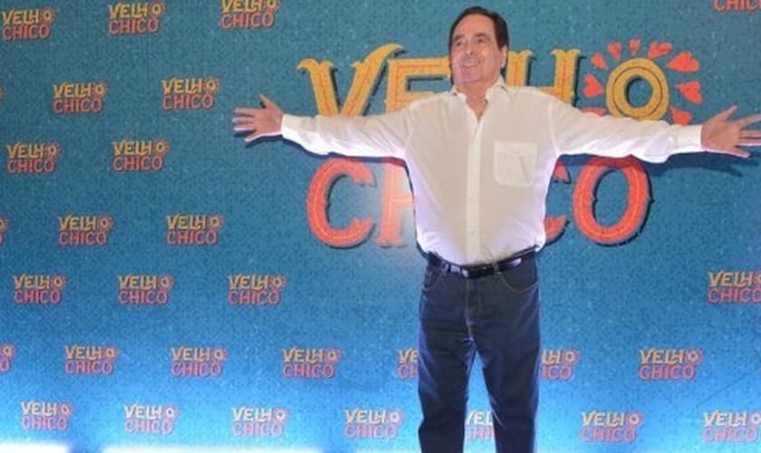 Benedito Ruy Barbosa posa para divulgação da novela "Velho Chico" (Foto: João Miguel Junior/Rede Globo/Divulgação)