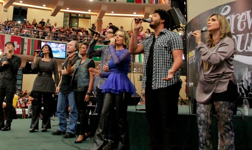 O congresso é um evento realizado em parceria da Igreja Gateway com o Ministério de Louvor Diante do Trono. (Foto: Lagoinha).