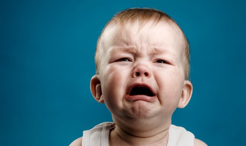 Bebê chorando. (Foto: MediaPost)