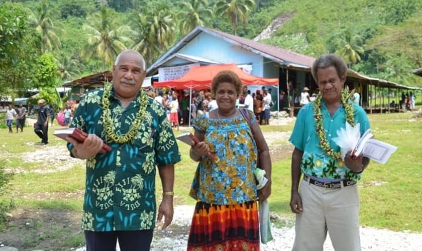 A equipe orou e jejuou por sete dias antes de iniciar a missão. (Foto: Reprodução).