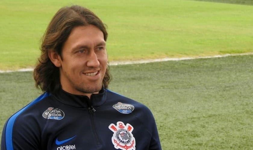 Goleiro Cássio. (Foto: Globo Esporte)