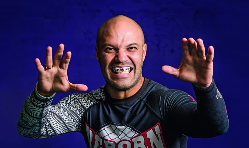 O Pastor Giraia está à frente do Reborn Team desde o início dos torneios. (Foto: Antonio Milena/Veja)