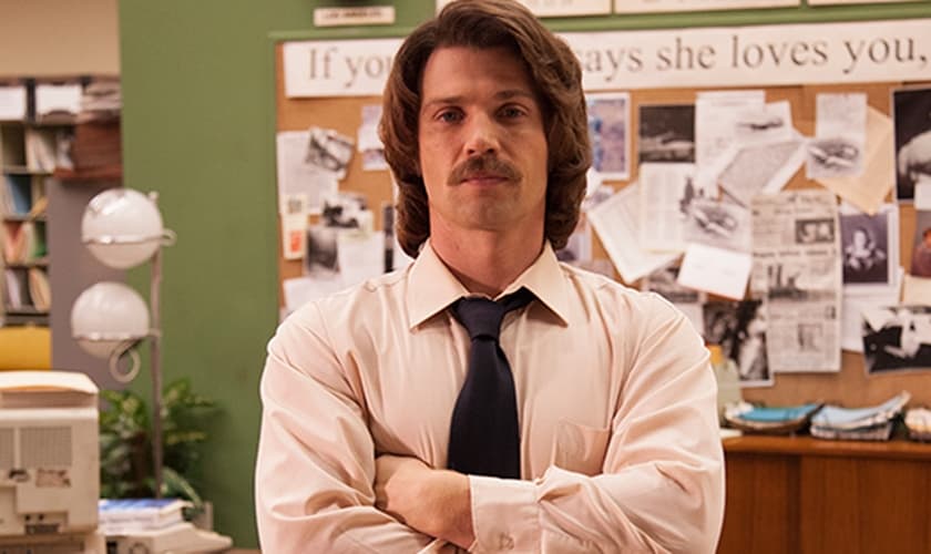 O ator Mike Vogel interpreta o personagem de Lee Strobel no filme "Em Defesa de Cristo". (Imagem: PureFlix)