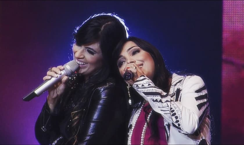 Fernanda e Eyshila anunciaram a tour especial. (Foto: Reprodução).