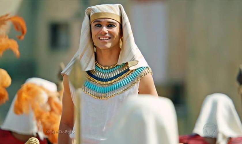 Cena da série bíblica "José do Egito", exibida pela Rede Record. (Imagem: Record)