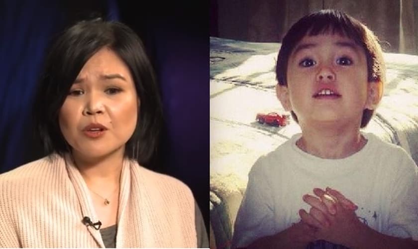 Shirley Ruffy (esquerda) perdeu seu filho Joshua em uma tragédia que chocou o país. (Foto: