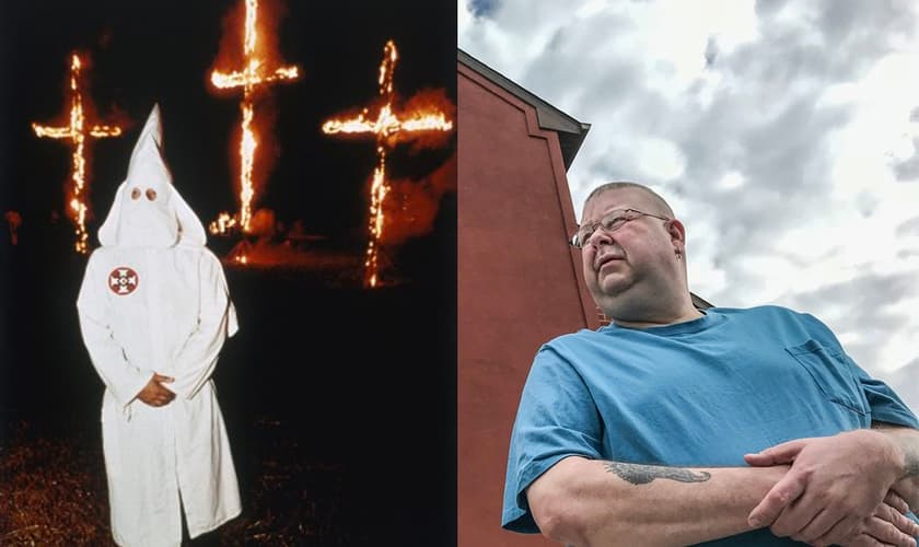 Joe Bednarsky era um membro de alto escalão do KKK e hoje faz parte da Igreja AME Bethel. (Foto: Reprodução/Michael Bryant)