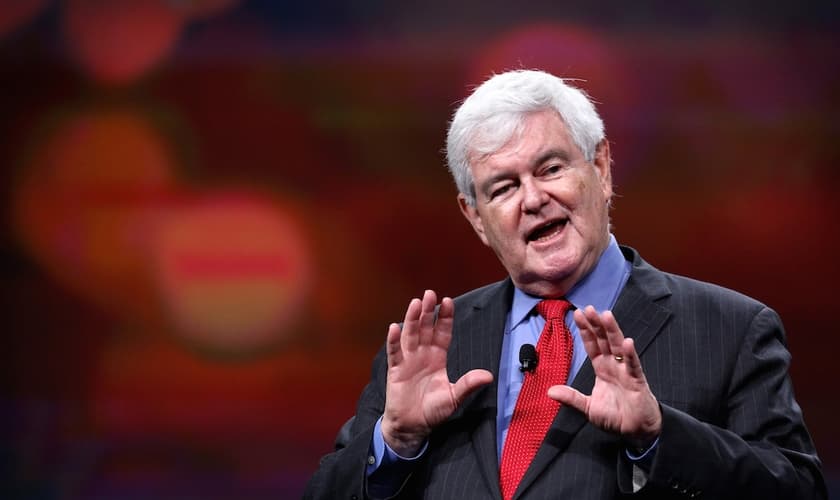 Newt Gingrich é republicano, cristão e foi presidente da Câmara dos EUA. (Foto: Time Magazine)
