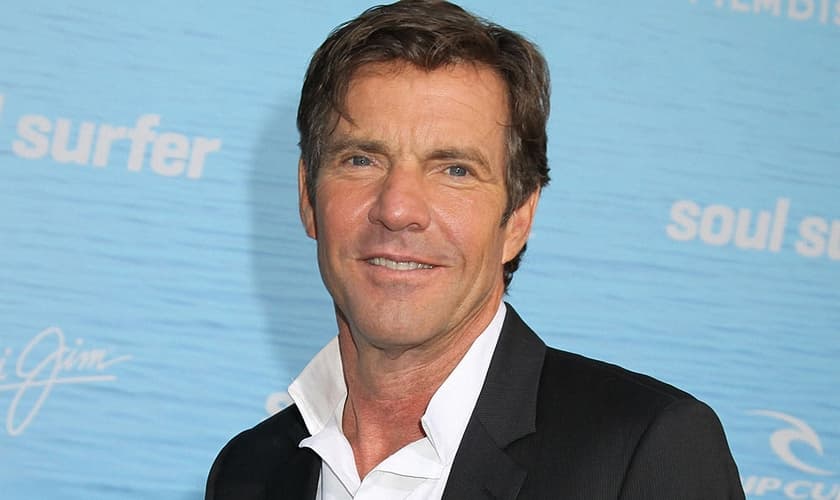 Dennis Quaid cresceu na igreja e passou a se aprofundar em sua fé. (Foto: Reprodução)