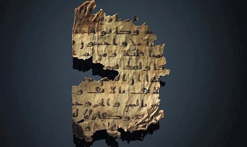 Um estudioso encontrou palavras da Bíblia por trás das árabes. (Foto: Express)
