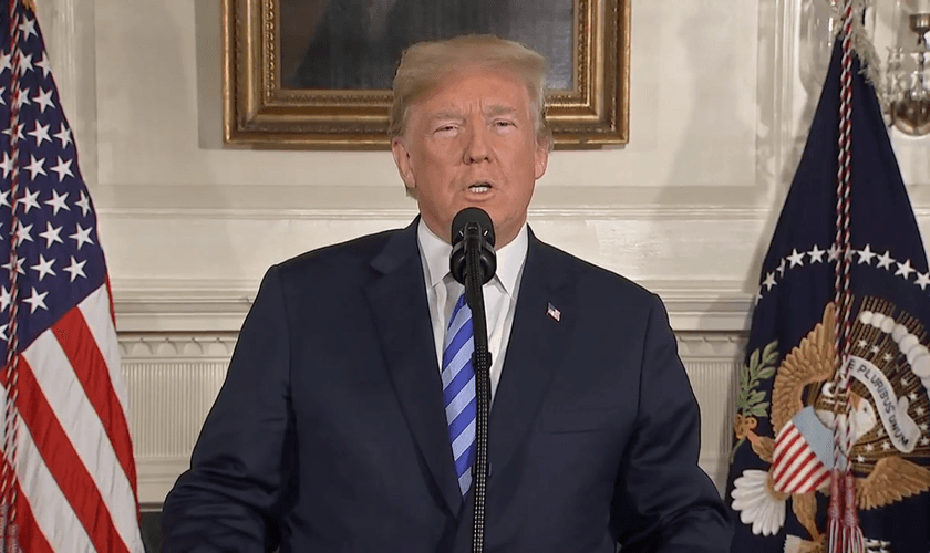 O presidente americano afirmou que o Irã pretendia em pouco tempo obter armas nucleares. (Foto: