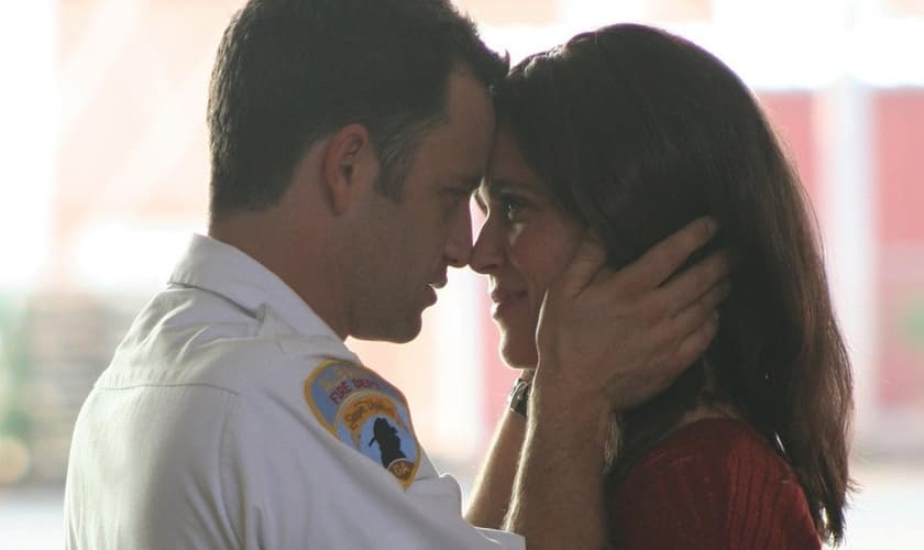 O filme estrelou Cameron e Erin Bethea e foi o terceiro filme de Alex e Stephen Kendrick. (Foto: Reprodução).