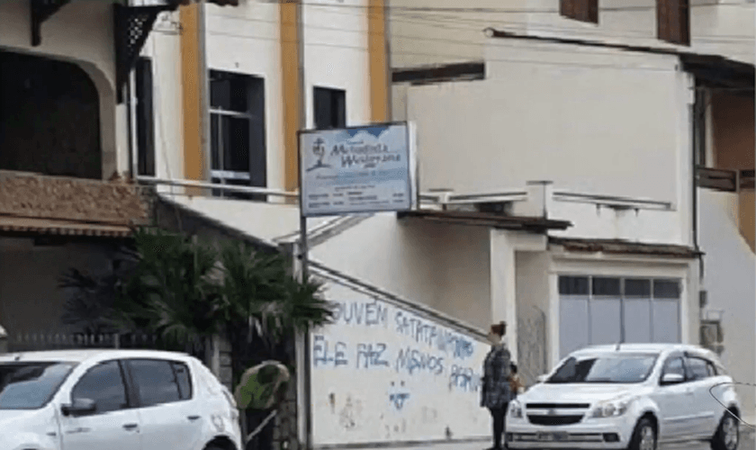 O pastor da igreja afirmou que não levará o caso à polícia. (Foto: Reprodução).