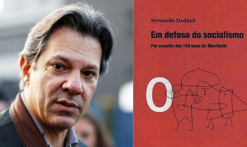 Fernando Haddad é autor do livro "Em Defesa do Socialismo". (Imagem: Edição - Guiame)