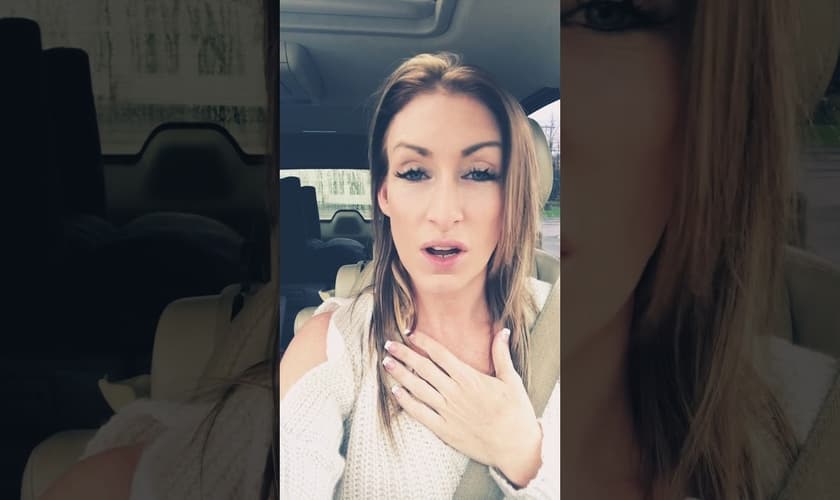 Crystal DiGregorio atualmente é conselheira cristã, atuante na igreja Lighthouse Mexico Church of God, NY, EUA e mantém um canal no Youtube. (Imagem: Youtube)