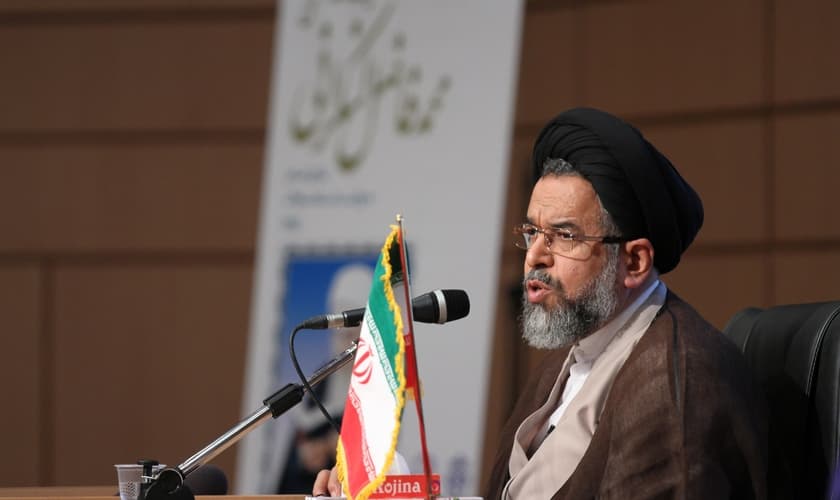 Ministro da Inteligência do Irã, Mahmoud Alavi, admitiu que o cristianismo está se espalhando no país. (Foto: Mostafa Meraji)