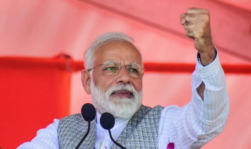 Primeiro-ministro indiano Narendra Modi. (Foto: Reprodução/Money Control)