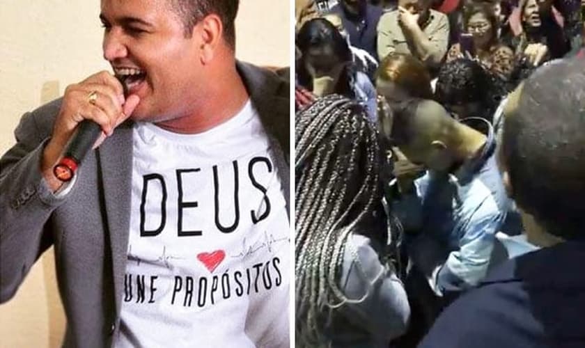 O cantor gospel Elyon Sosthenes foi baleado em tentativa de assalto. Nove pessoas se reconciliaram com Deus em oração no hospital. (Foto: Reprodução/Facebook)