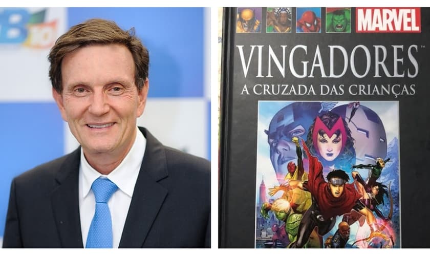 Segundo Crivella, “livros assim precisam estar em um plástico preto, lacrado, avisando o conteúdo”. (Foto: Reprodução/Rede Social)