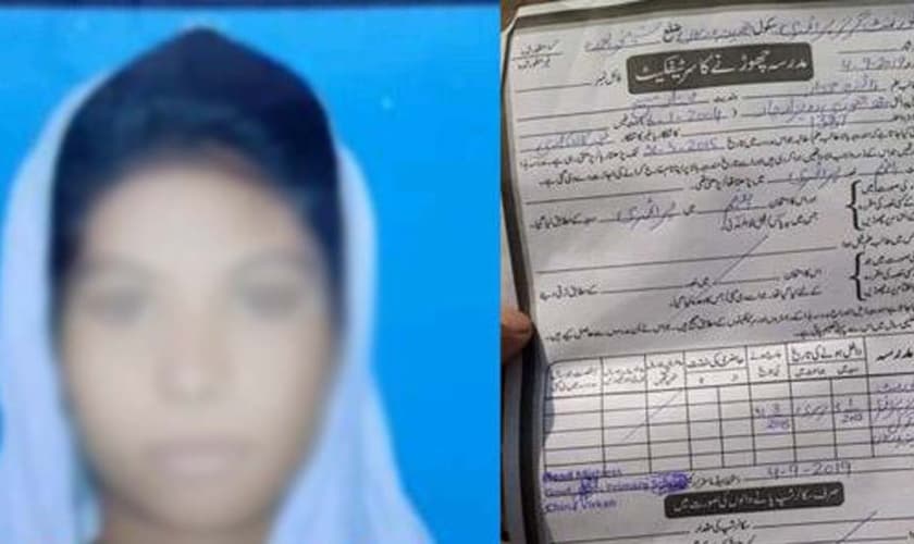 Faiza foi levada a força pela diretora de sua escola para ser convertida ao islamismo em um centro de ensino islâmico. (Foto: ZeeNews.India)