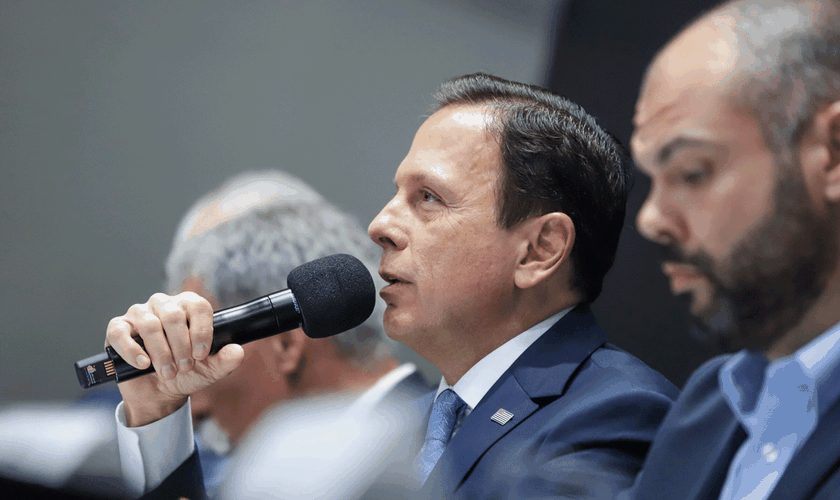 Governador de SP, João Doria, havia determinado o recolhimento do material nas escolas. (Foto: Governo do Estado de São Paulo)